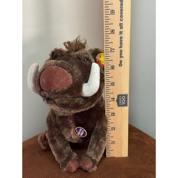 NEW Disney's THE LION KING 2019 PUMBA plush 7" no sound - please read!!!!!!! - Picture 5 of 10